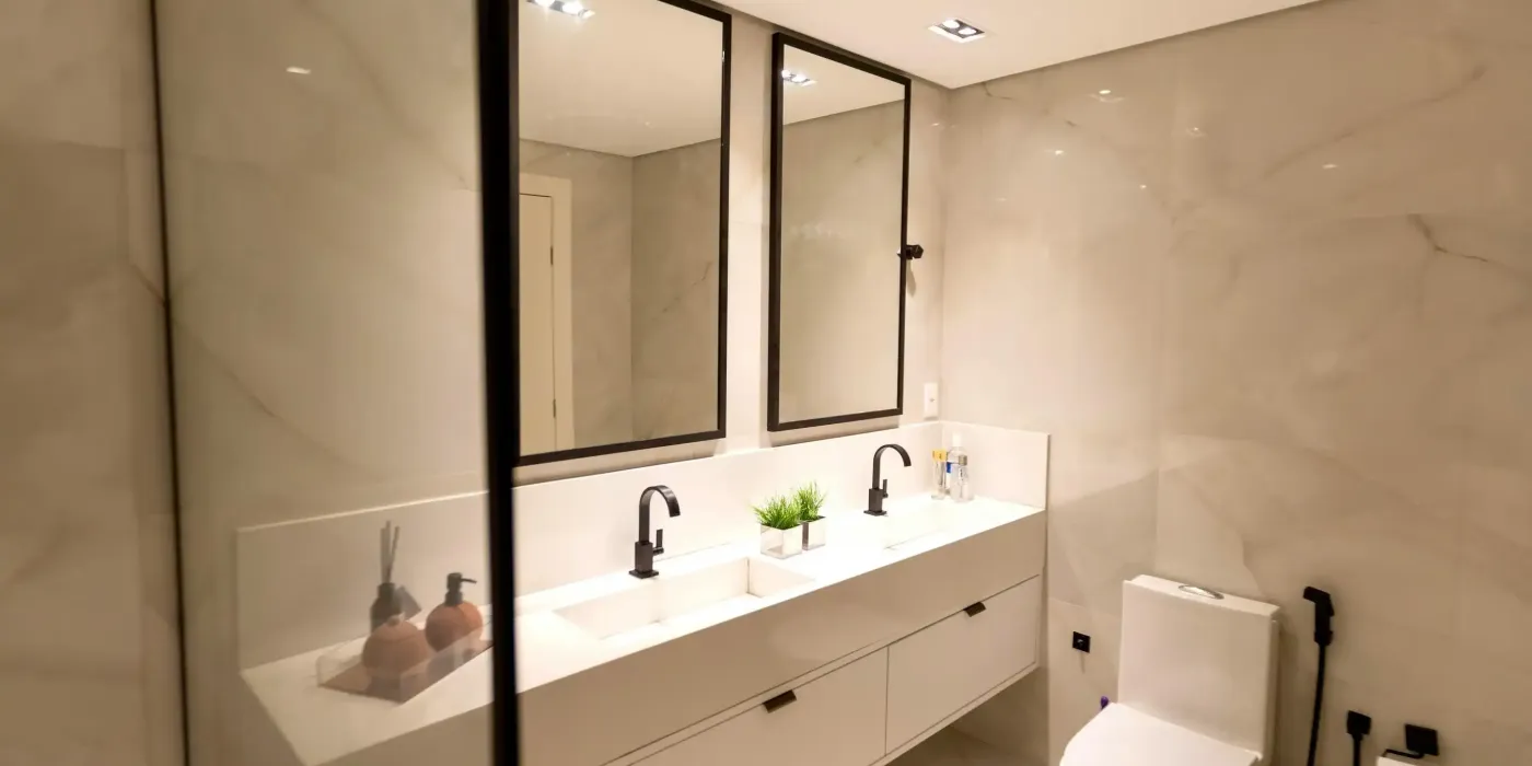 Modern washbasin installation in Syosset NY 11791 bathroom renovation with sleek vanity and durable, long-lasting design